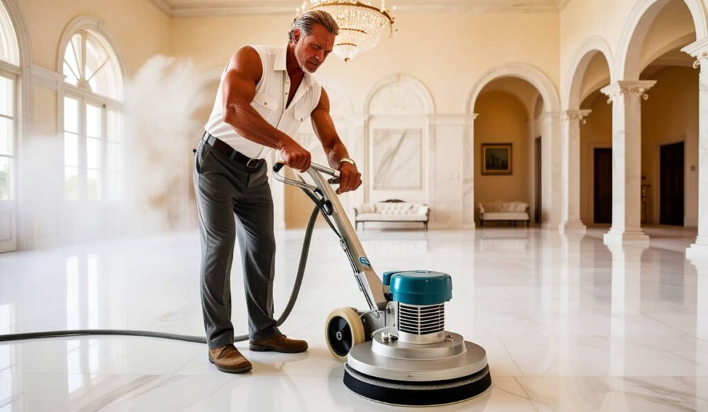 How to Use Marble Polishing Powder