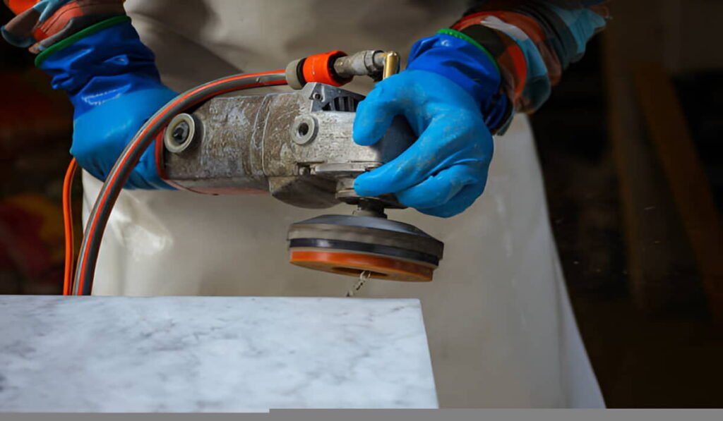 Polish Marble with Diamond Pads