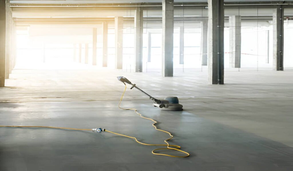 polished concrete floors
